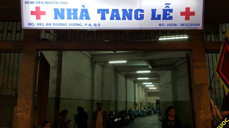 Nhà tang lễ bệnh viện Nguyễn Trãi