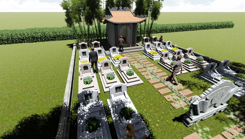 Mộ gia tộc nghĩa trang Bình Định An Viên