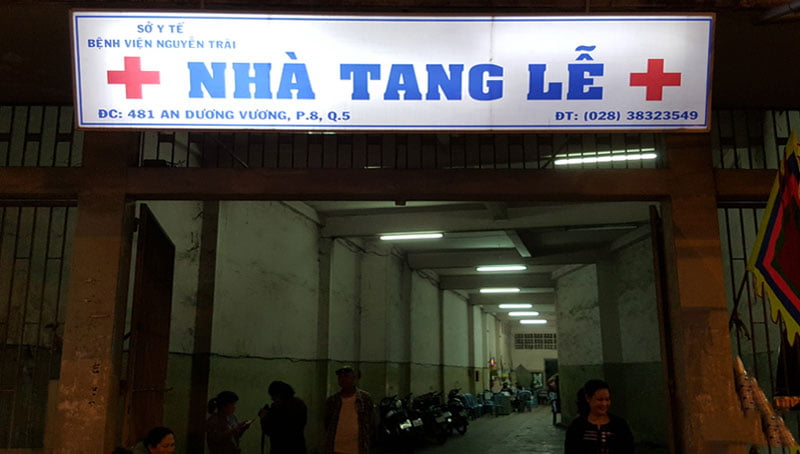 Nhà tang lễ bệnh viện Nguyễn Tri Phương