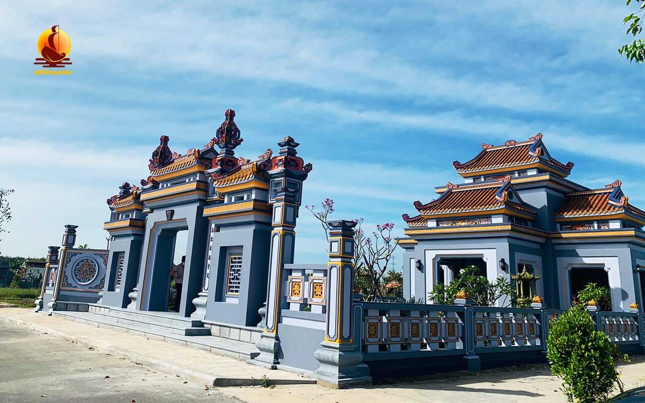 Lăng mộ gia tộc tại khu Trường Lộc
