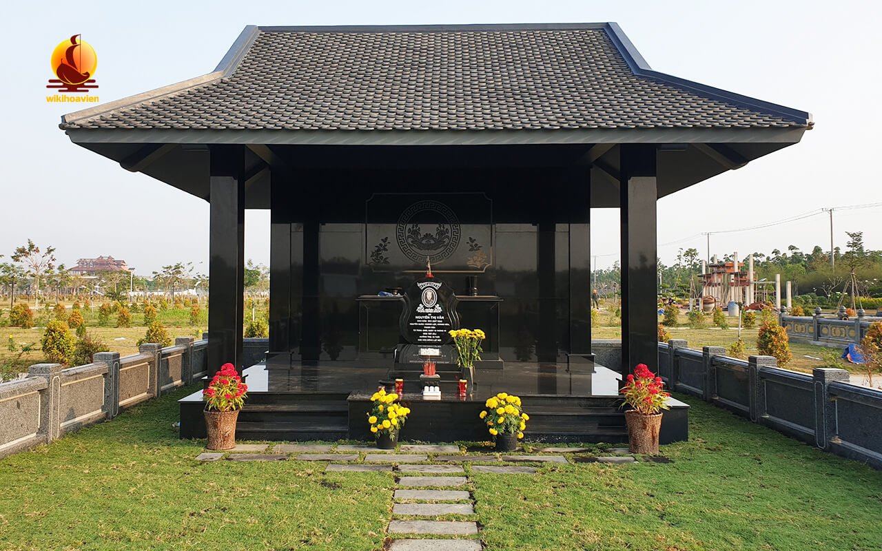 Lăng mộ thiết kế theo phong cách Nhật