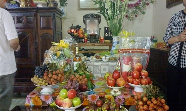 Mâm cúng giỗ đầu cần phải chú trọng