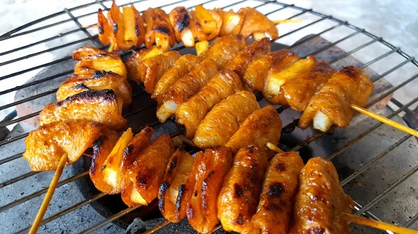  Món thịt lụi chay là một món chay cúng giỗ ăn kèm với các loại rau sống