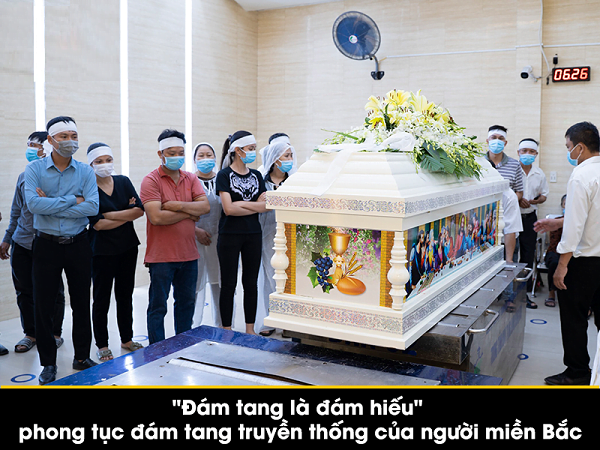 Theo người Bắc, đám tang chính là đám hiếu