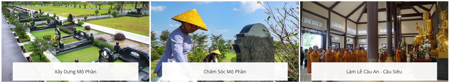 Dịch vụ tại Công viên Vĩnh Hằng Long Thành